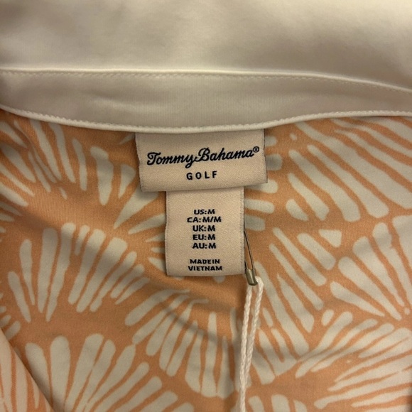 Tommy Bahama Womens Golf Shell 1/4 Zip Sleeveless Polo Top Size M - Medium - NWT - Picture 9 of 12
